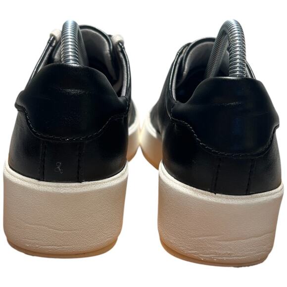 COLLECTION BY CLARKS LAYTON LACE Women's Size 6 Black Leather Sneakers Shoes - Picture 5 of 15